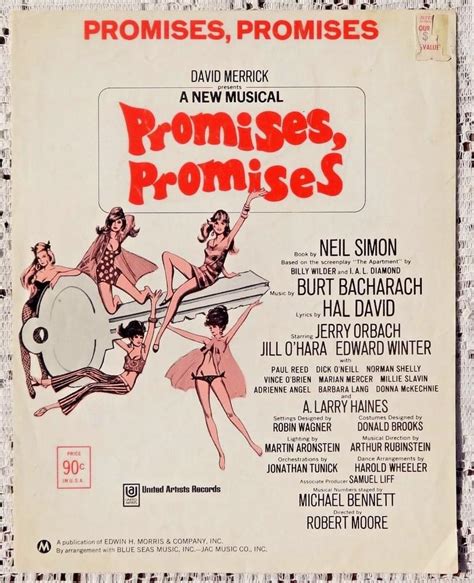 Burt Bacharach – Promises, Promises Lyrics 